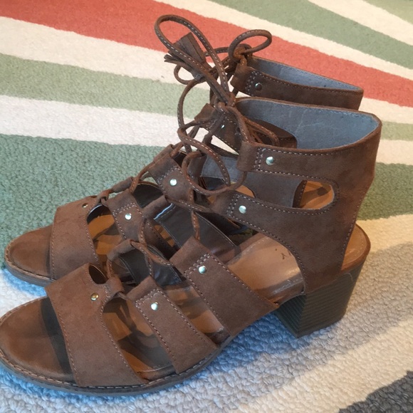 navy gladiator heels